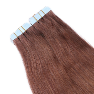 10 x Tape In - 4/27 Ombre - Hair Extensions - 2,5g - NOVON EXTENTIONS 70 cm