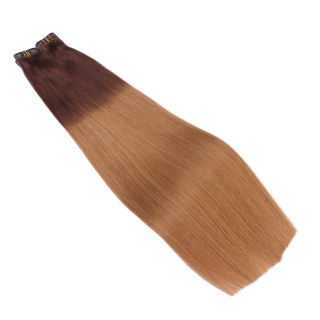 10 x Tape In - 6/27 Ombre - Hair Extensions - 2,5g - NOVON EXTENTIONS