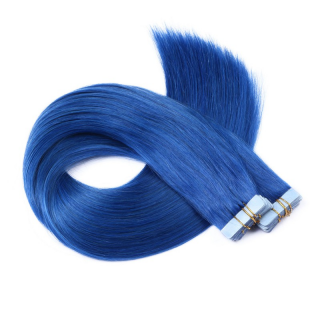 10 X Tape In Blue Hair Extensions 2 5g Novon Extentions Friseurbedarf Friseureinrichtung Haar Profi 16 54